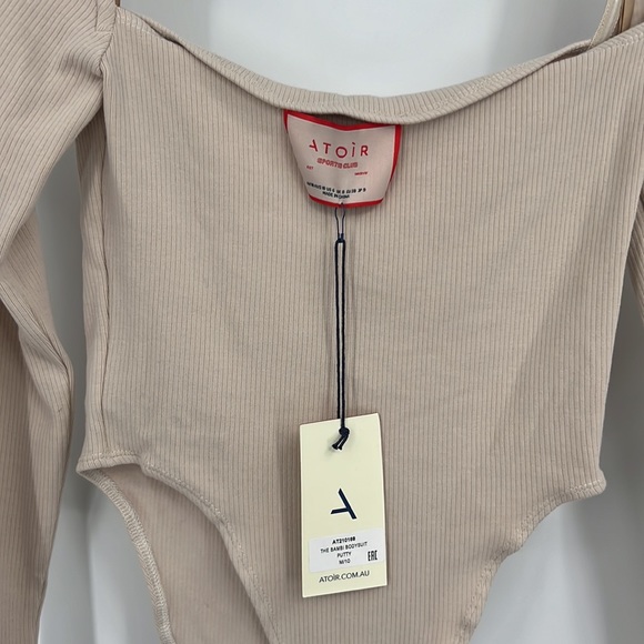 Atoir The Bambi Bodysuit in Putty - Picture 6 of 8